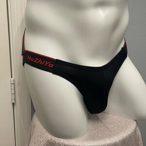 Black and Red NaZhiya Jockstrap